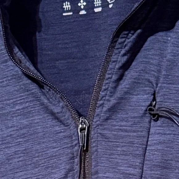 Abercrombie & Fitch Soft A&F Air Knit Performance Wear Quarter Zip Top Men’s XXL - Picture 4 of 4